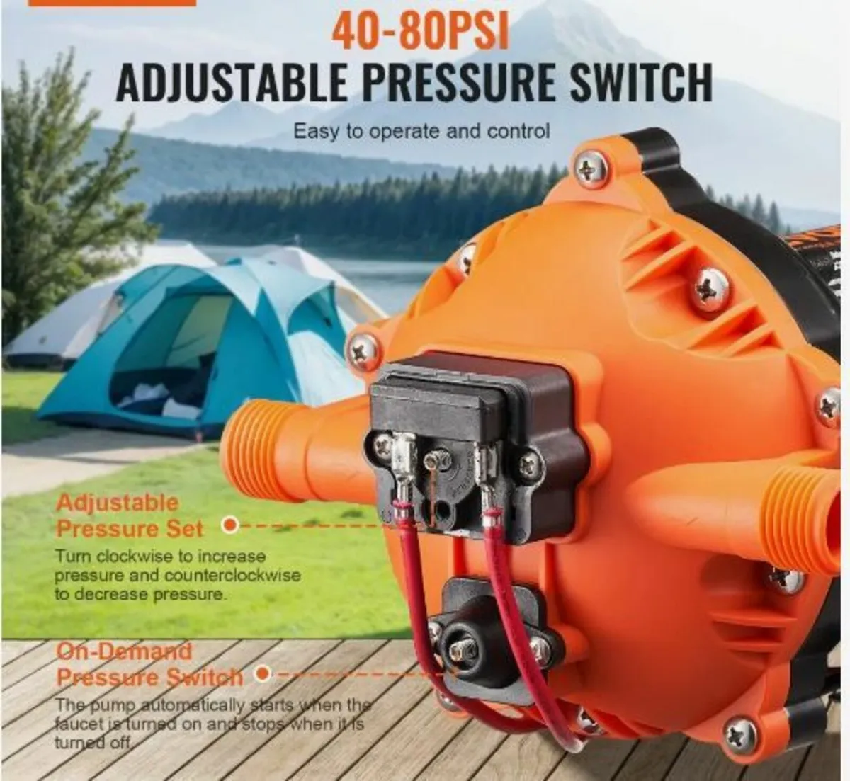 12V Diaphragm Pump - Image 2