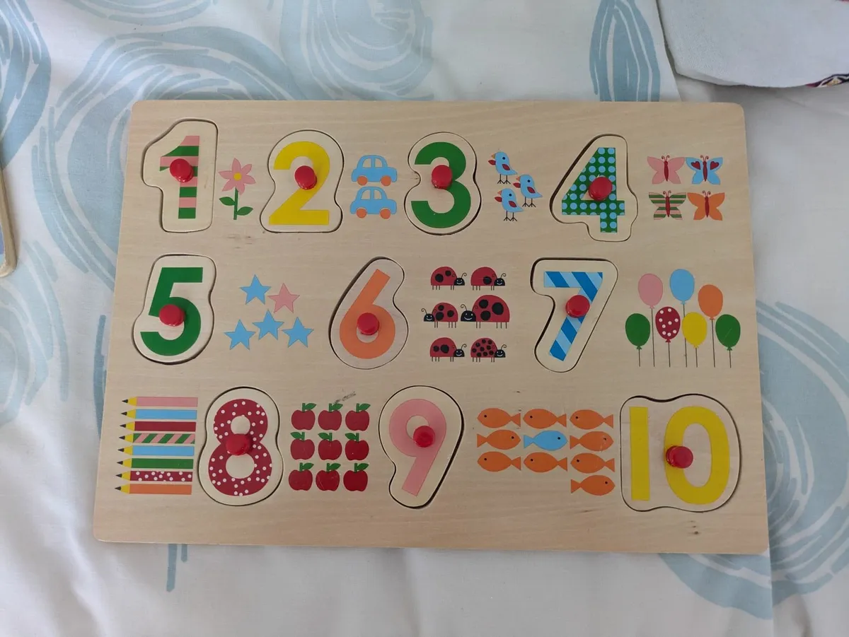 Kids wooden jigsaws - Image 2