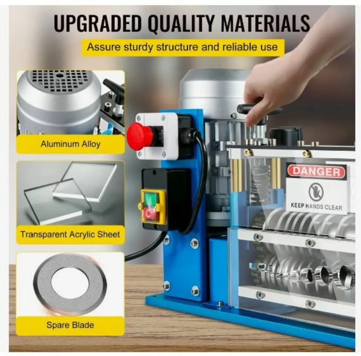 Electric Wire Stripping Machine, 1.5-38 mm - Image 2