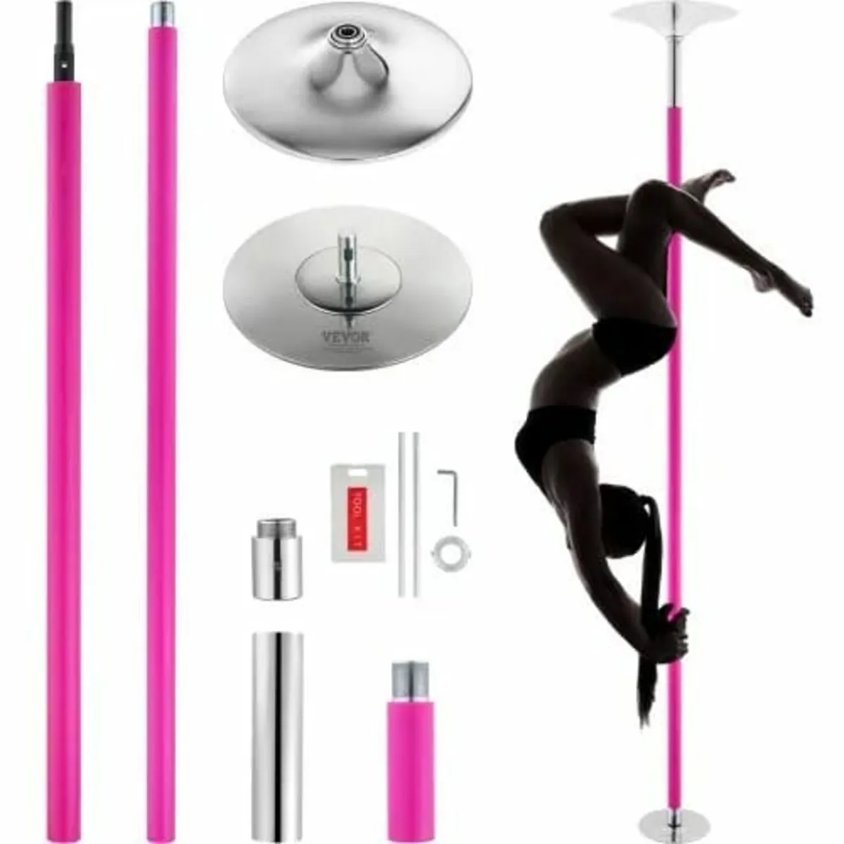 Dancing Pole, Spinning Static Dancing Pole Kit, Po - Image 1