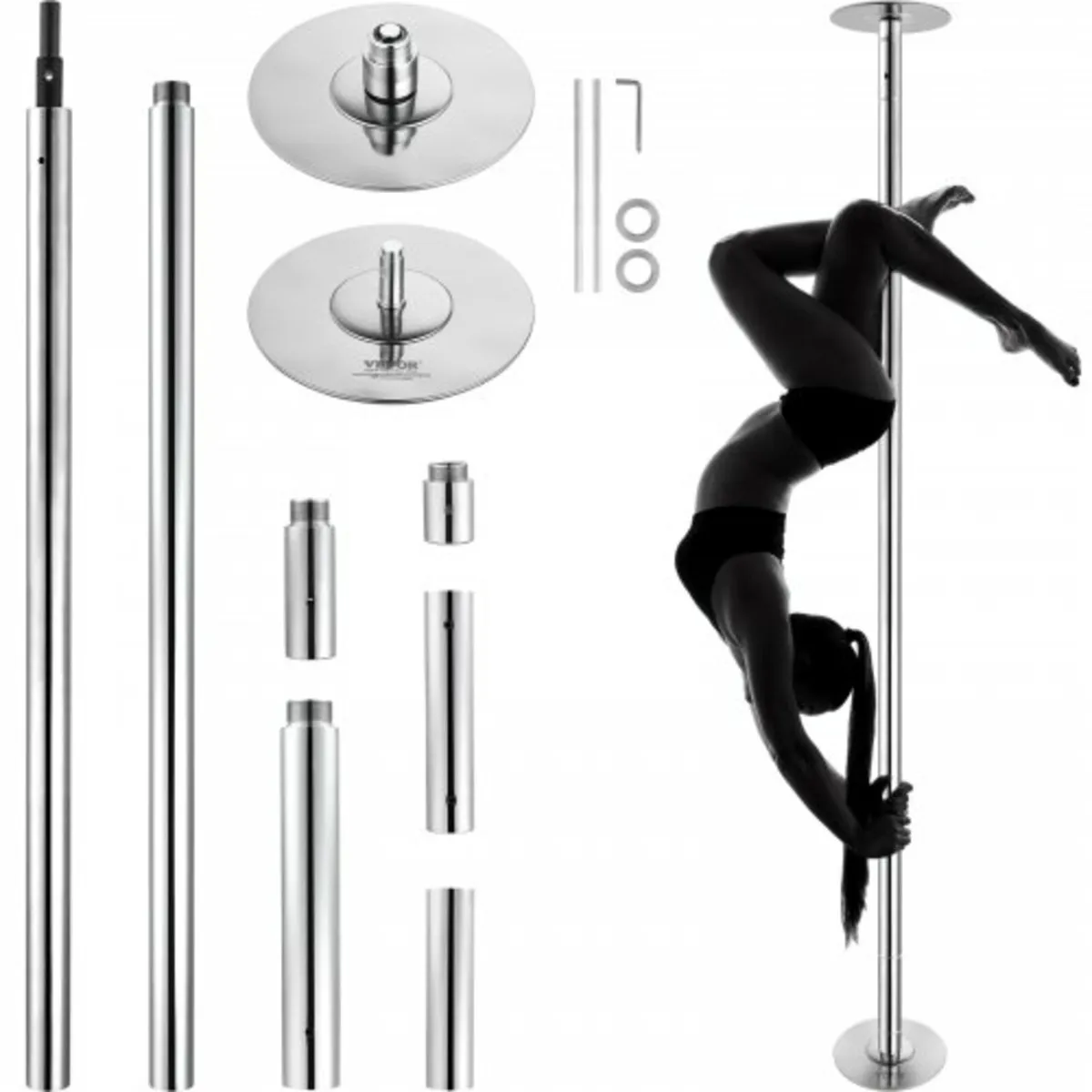 Dancing Pole Kit, Portable Removable Pole, 45mm He - Image 1