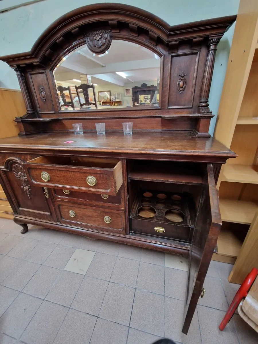 1 at magonagy sideboard   with bevelled mirror - Image 2