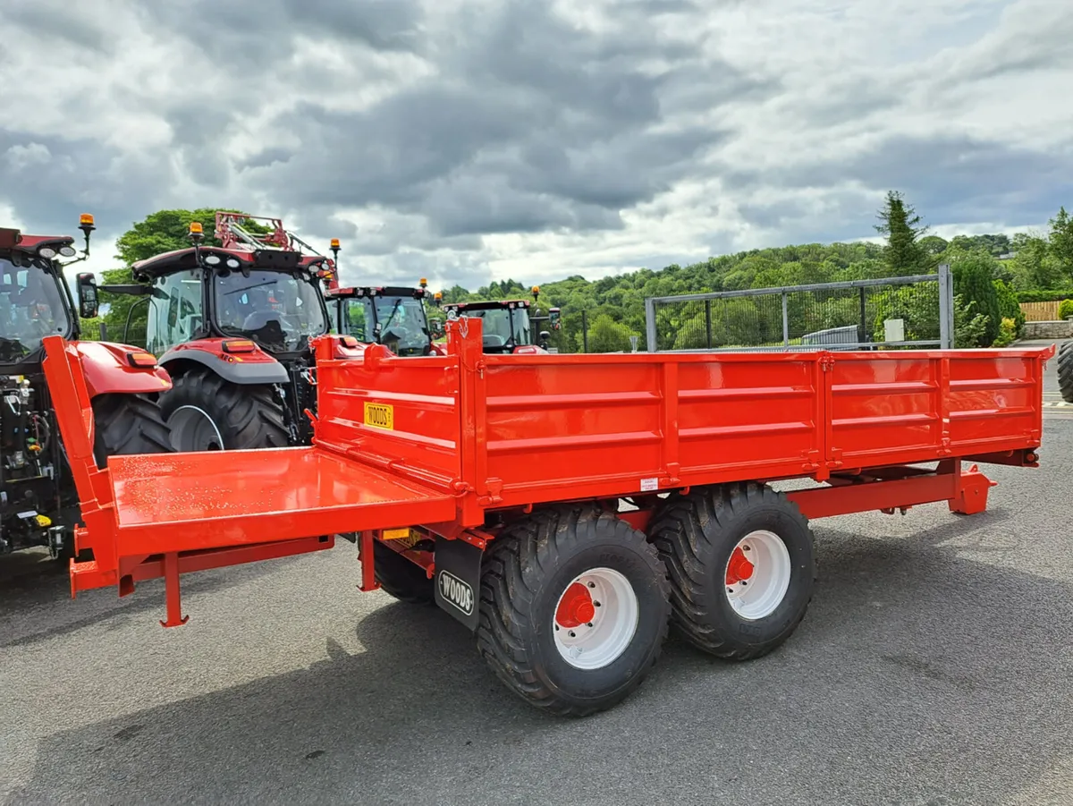 NEW WOODS 14X8 TRAILER & BALE EXTENSION - Image 4