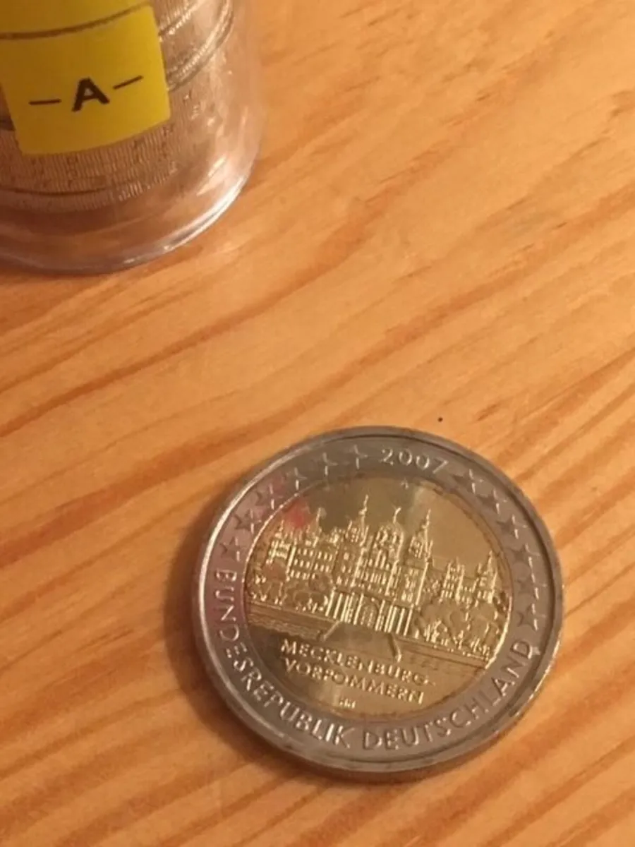 German Commemorative 2 Euro Coins - 4 Euros Each - Image 1