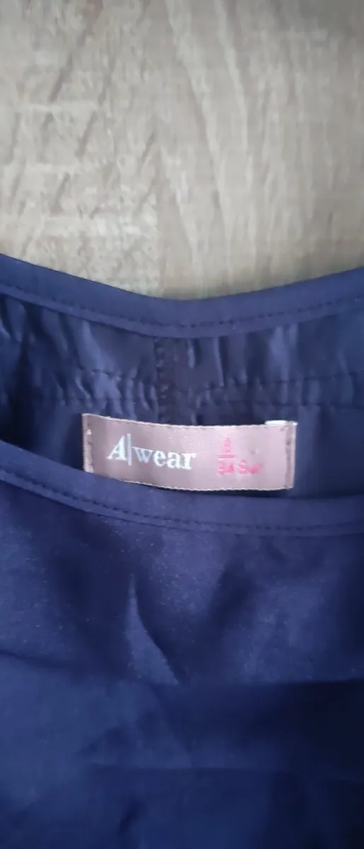 A wear navy dress size 6 fits 6/8 - Image 2