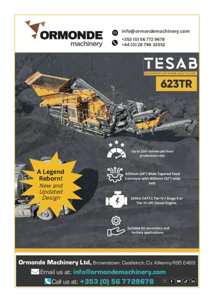 TESAB - ENGINEERED FOR POWER - BUILT TO LAST!! - Image 1