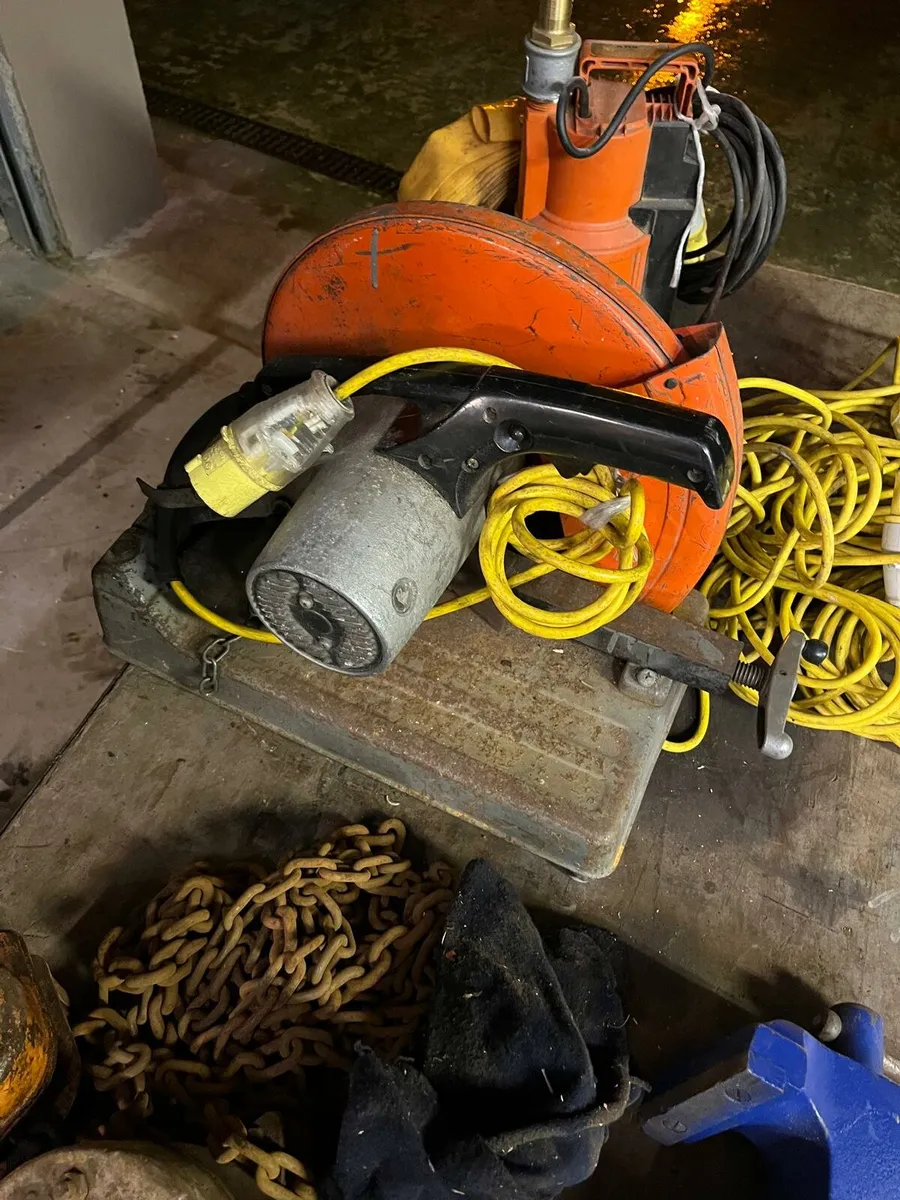 Makita steel cut off saw 110v - Image 2