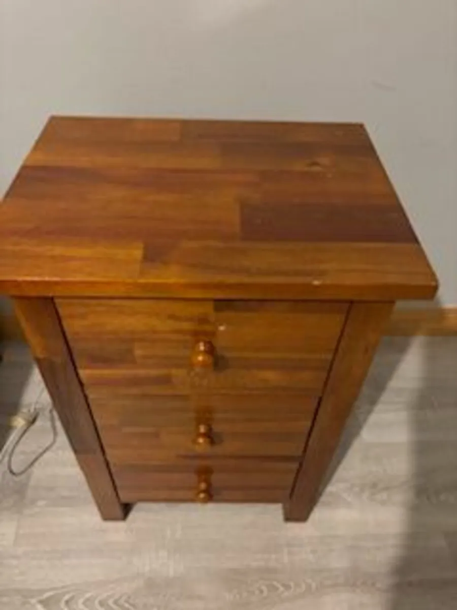 Bedside Lockers x2 - Image 2