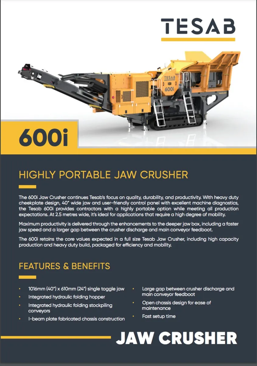 TESAB - ENGINEERED FOR POWER - BUILT TO LAST!! - Image 3