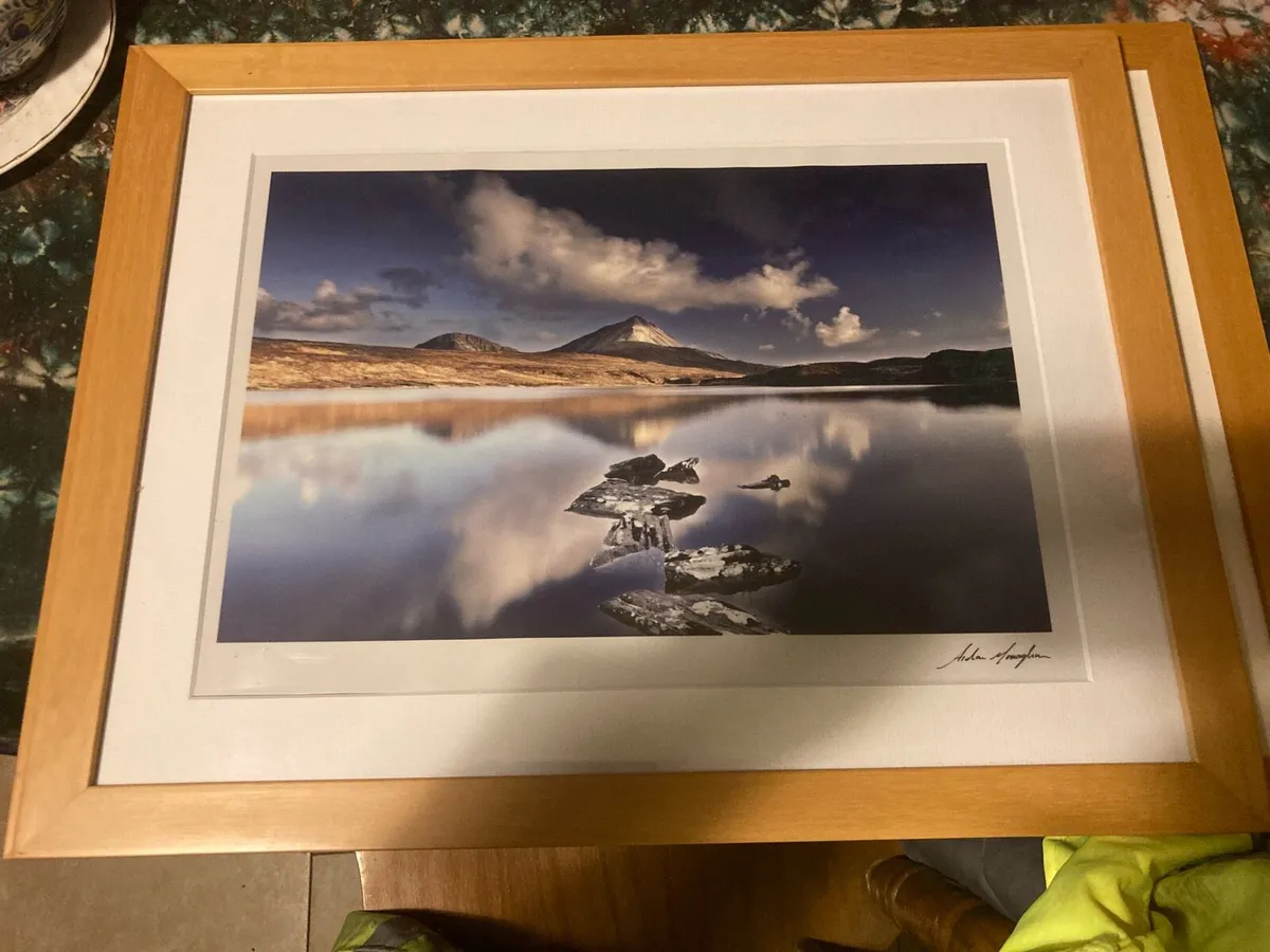 Framed picture mount Errigal Donegal - Image 1