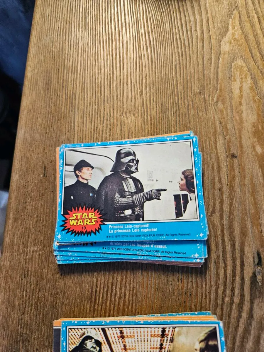Vintage Star Wars Trading Cards - Image 2