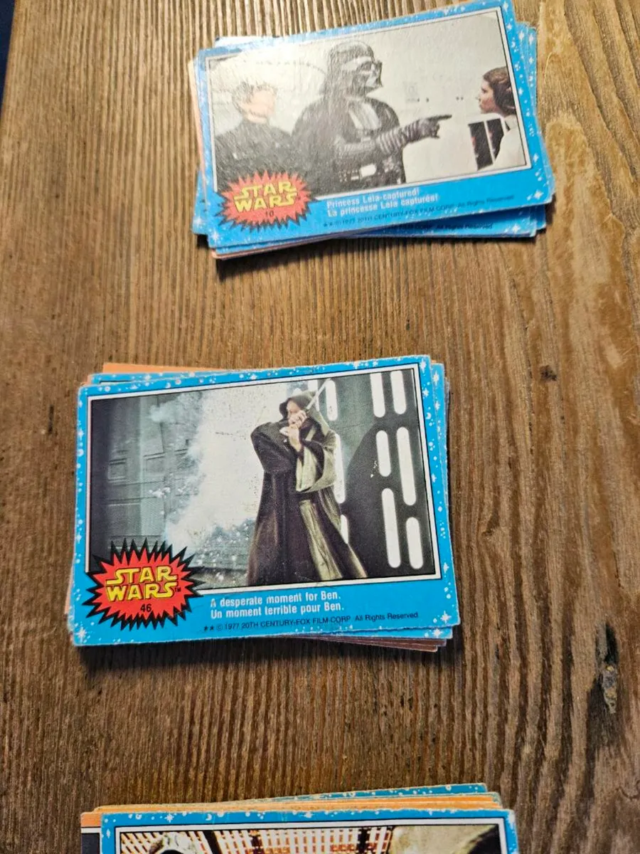 Vintage Star Wars Trading Cards - Image 3