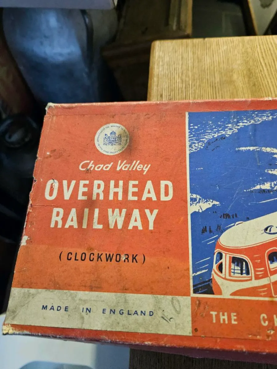 Vintage Chadvalley Tinplate Overhead Railway Car - Image 2