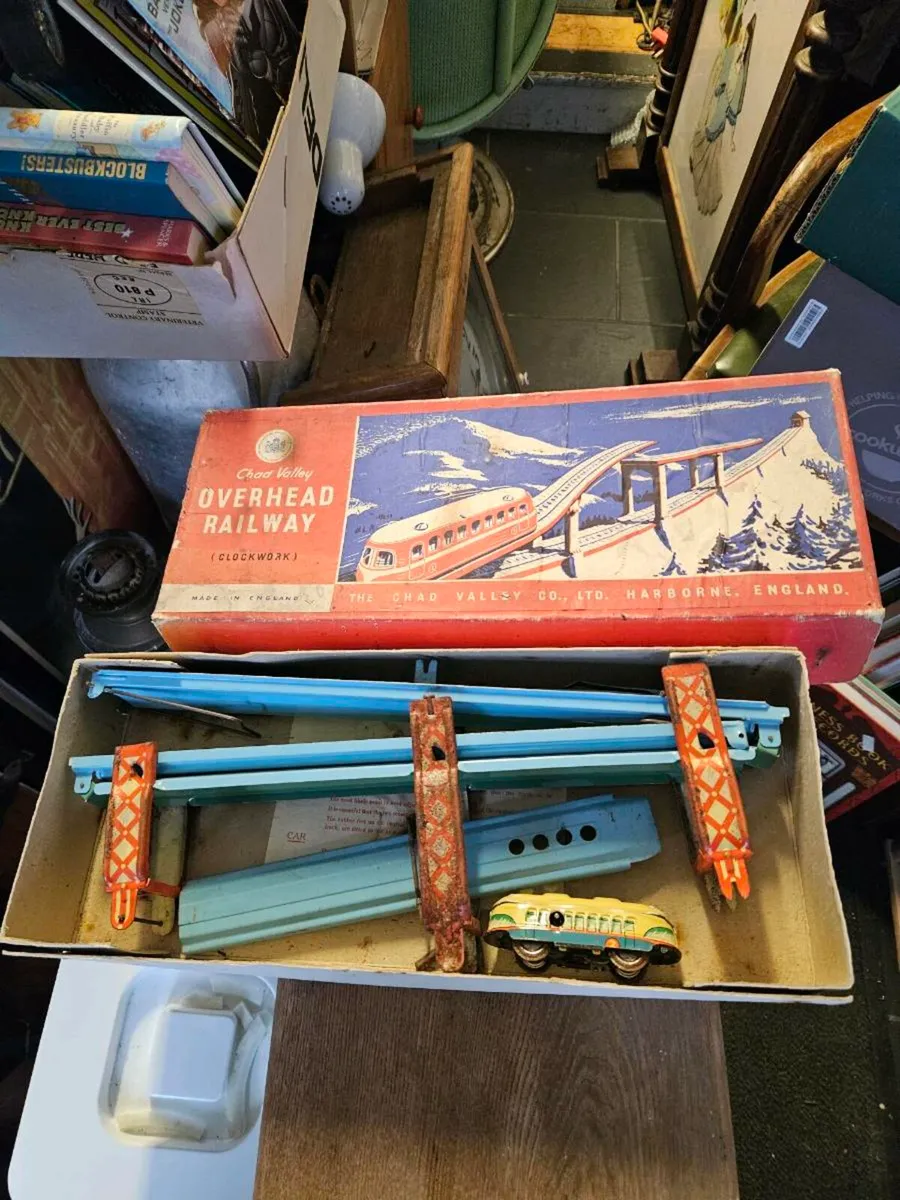 Vintage Chadvalley Tinplate Overhead Railway Car - Image 3