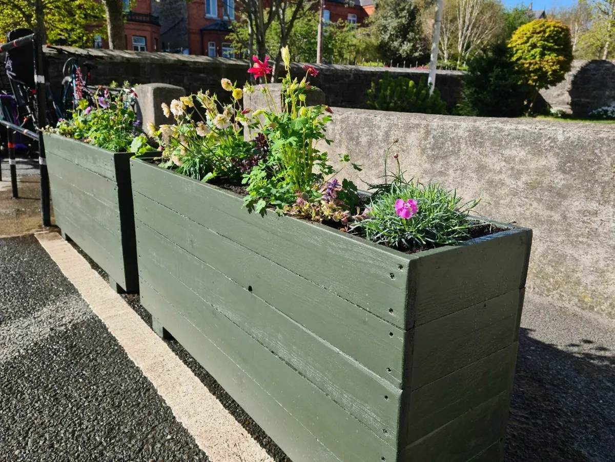 Custom Wooden Planters - Image 3