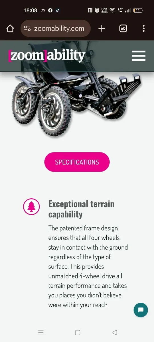 Zoom MOBILITY E-Chair - Image 2