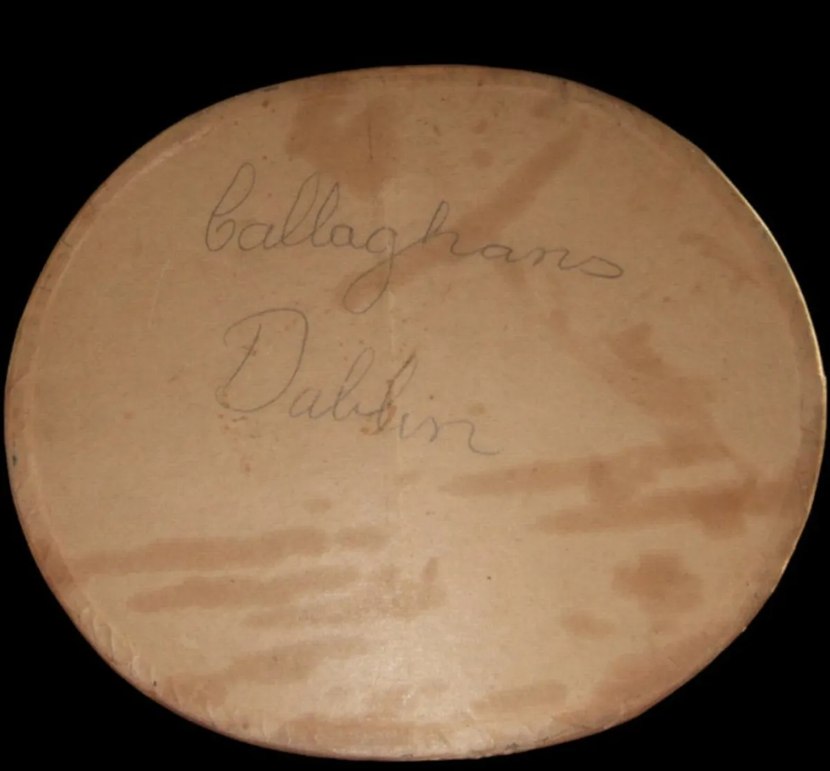 Vintage Bowler Hat & Box - Image 2