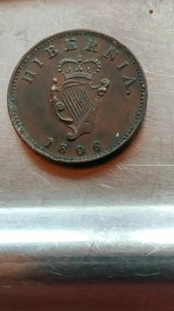 1806 Hibernia Coin - Image 1