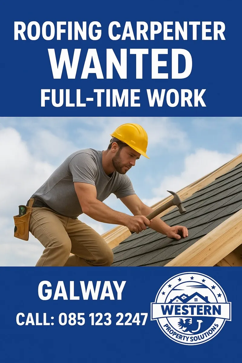 Job opportunity for roofing Carperner