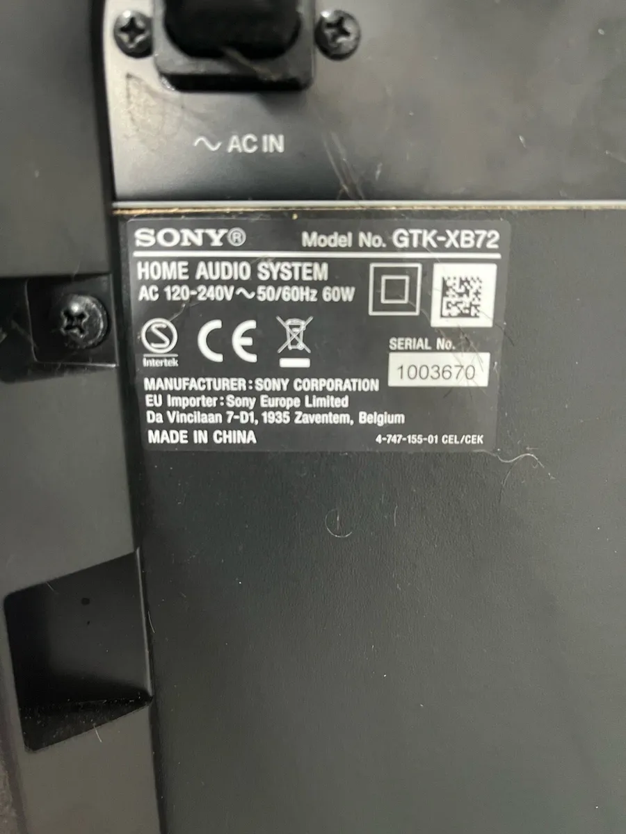 Sony Speaker - Image 4