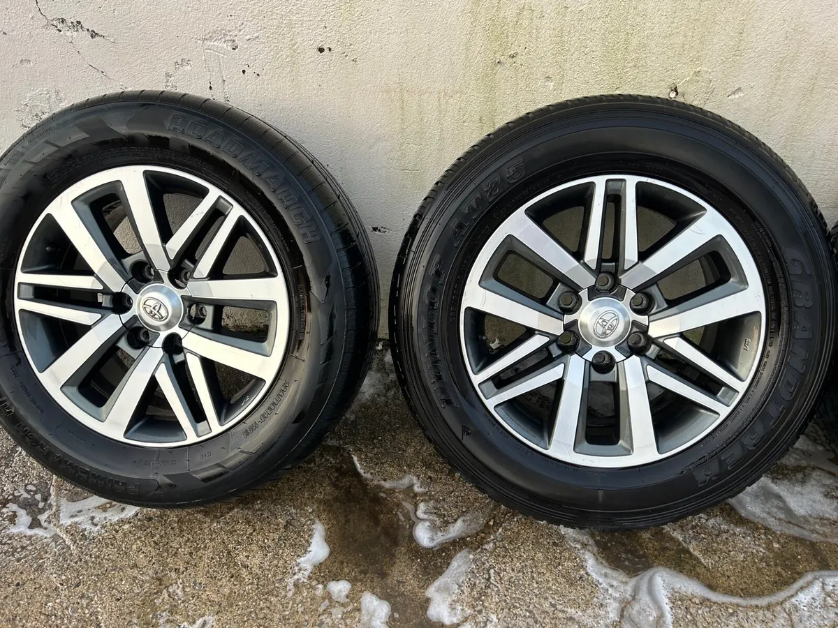 Genuine Toyota hilux alloys - Image 3
