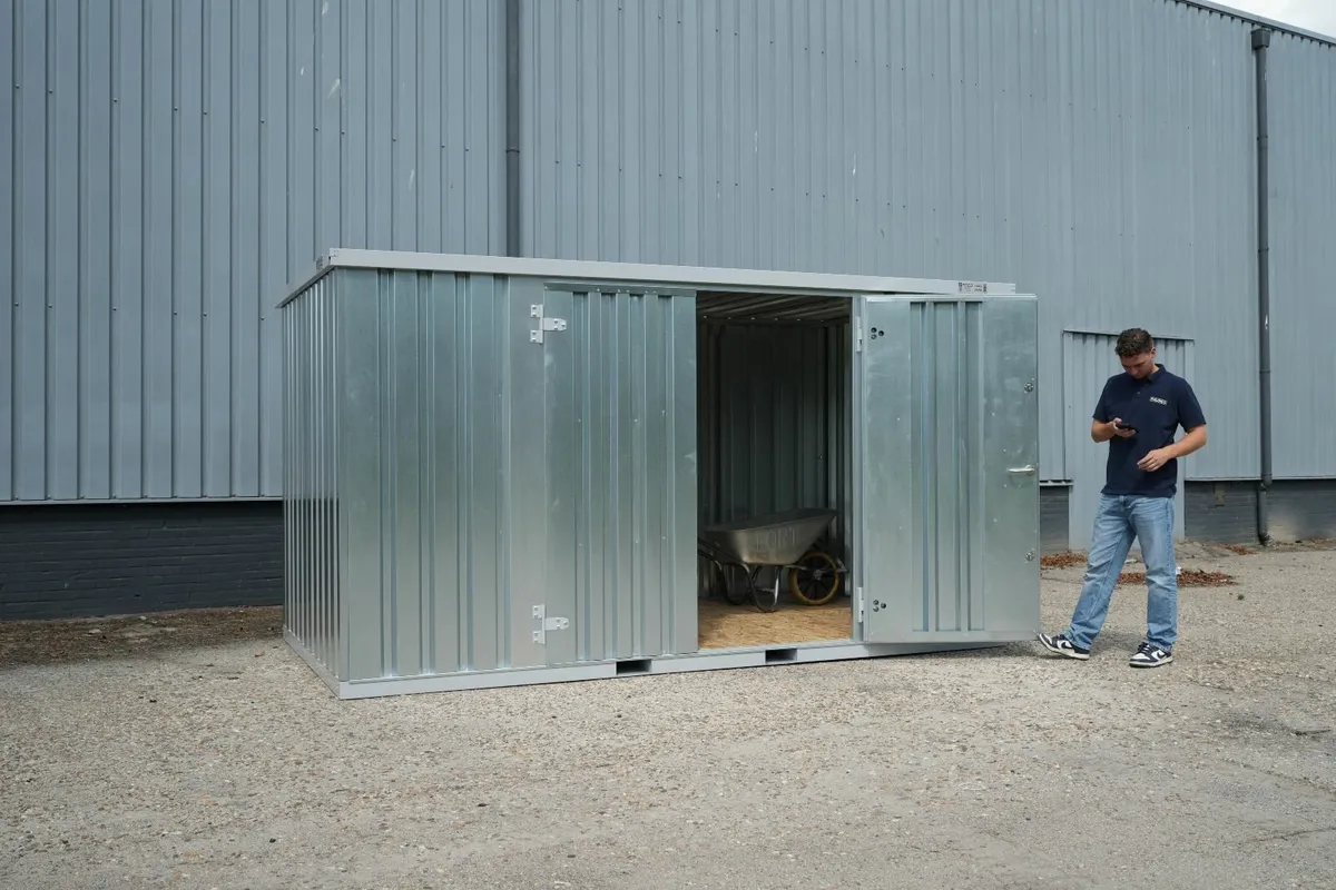 Galvanized Storage – Maintenance-Free Design - Image 1