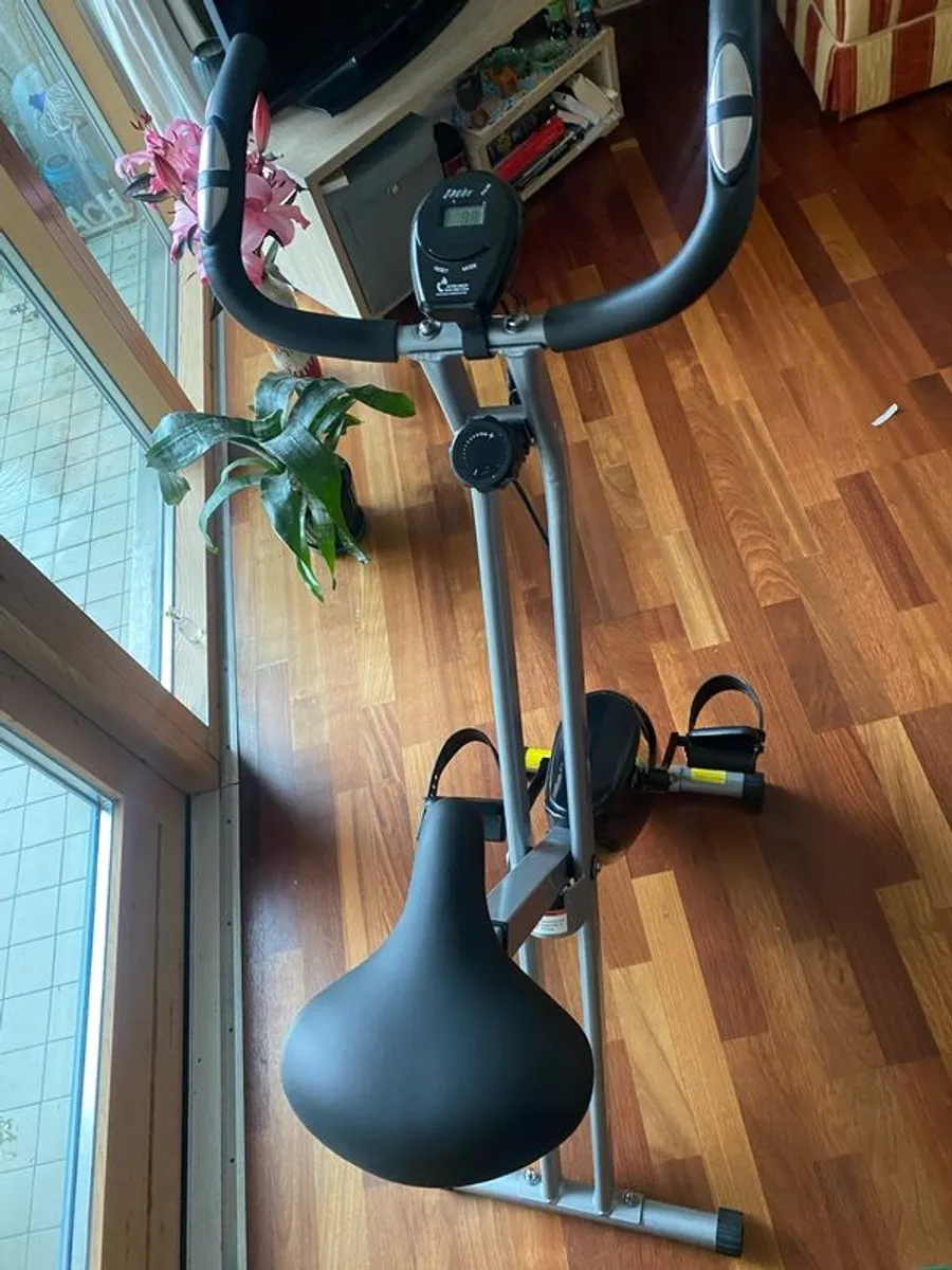 Opti Folding Magnetic Exercise Bike - Image 3