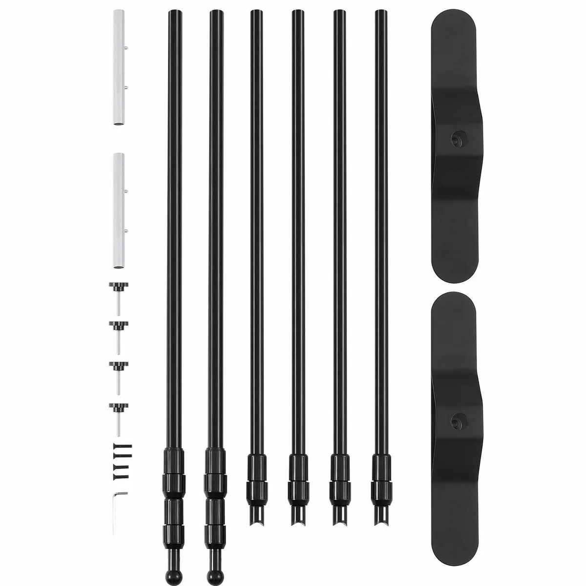 Step and Repeat 8'x8'-10'x8' Backdrop Banner Stand - Image 4