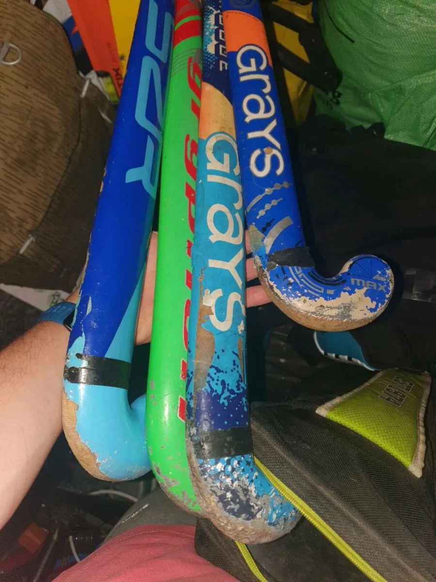 Hockey sticks and bag - Image 1