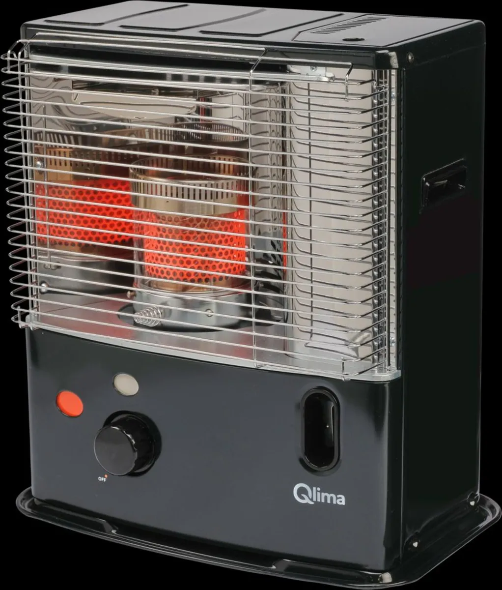Qlima 2.4kw Radiant Wick Paraffin Heaters R4224S - Image 2