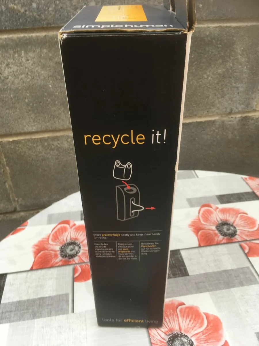 BRAND NEW Simplehuman Shopping Bag Storage - Image 4