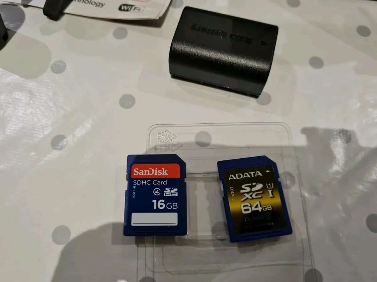 JVC Camcorder and Tripod - Image 3