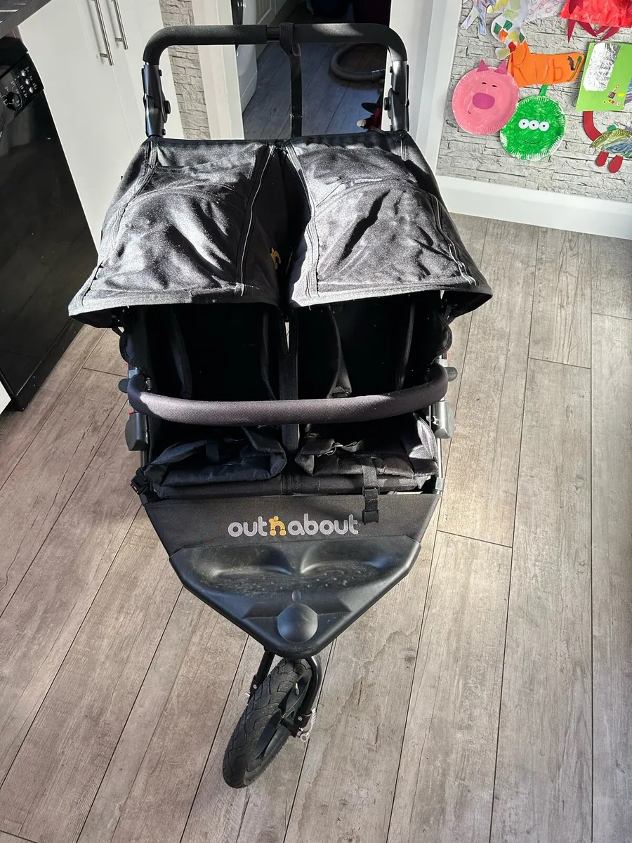 Out n About Double Buggy Nipper V4 - Image 1