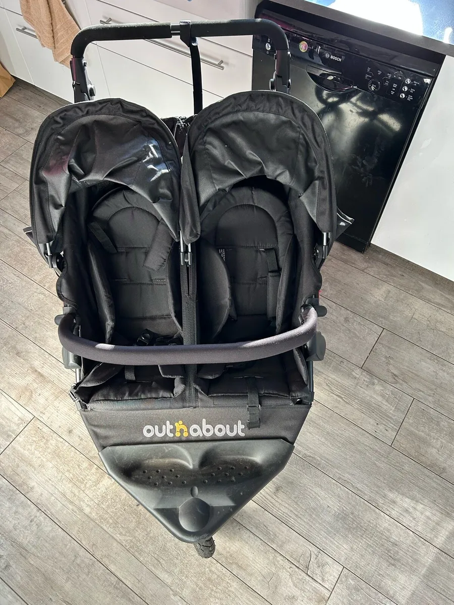Out n About Double Buggy Nipper V4 - Image 2