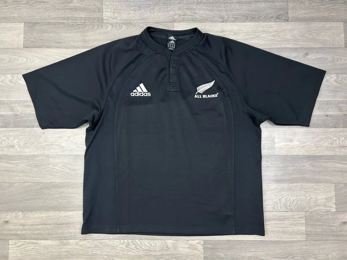 Vintage 2005 Adidas All Blacks Rugby Jersey XL - Image 1