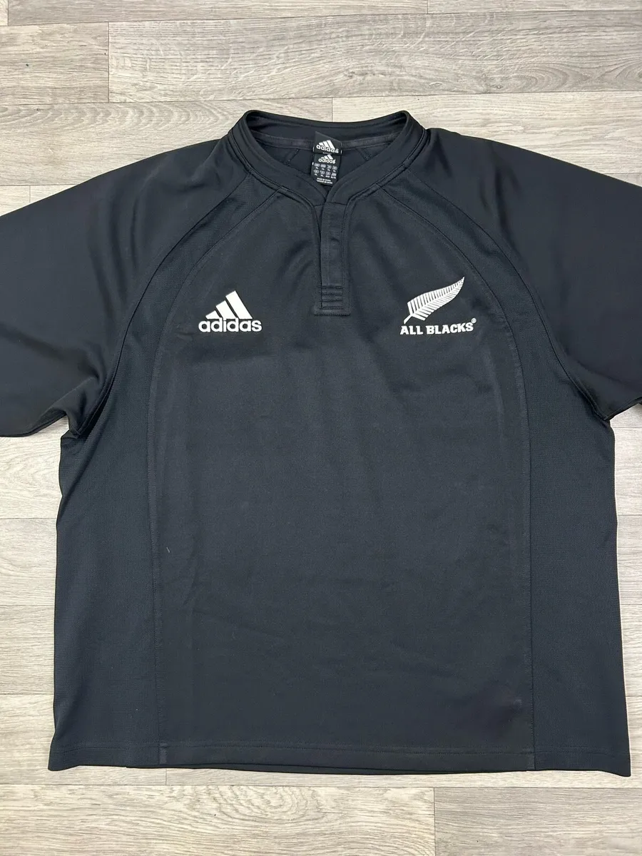 Vintage 2005 Adidas All Blacks Rugby Jersey XL - Image 2
