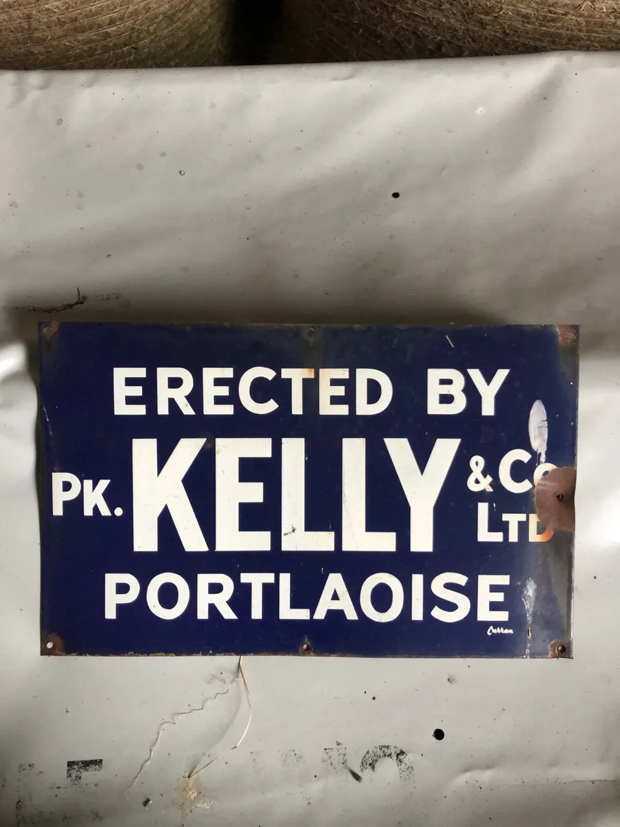 Enamel  Hay shed signs - Image 4