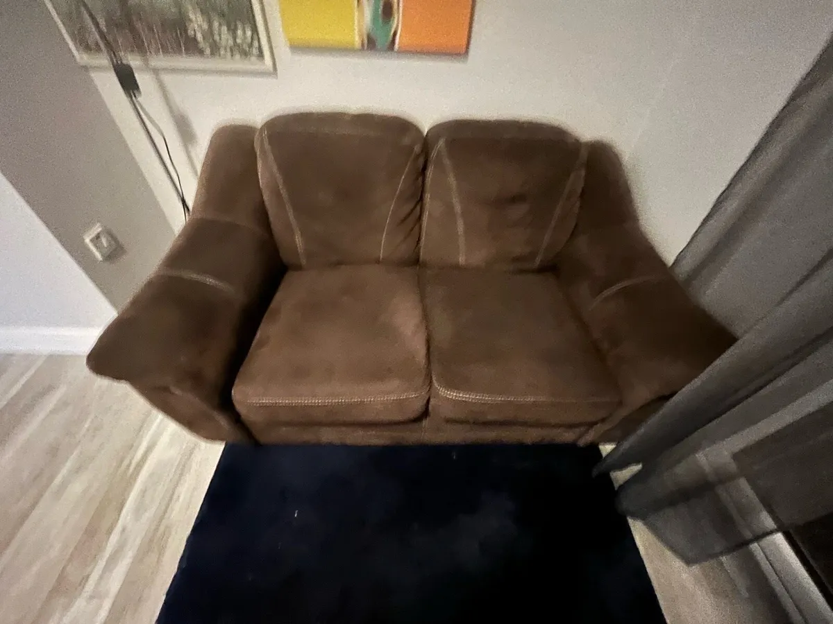 2x Sofas 2seat - Image 3