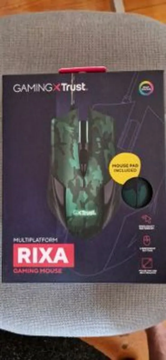 BRAND NEW Trust Rixa Gaming Mouse - Image 2