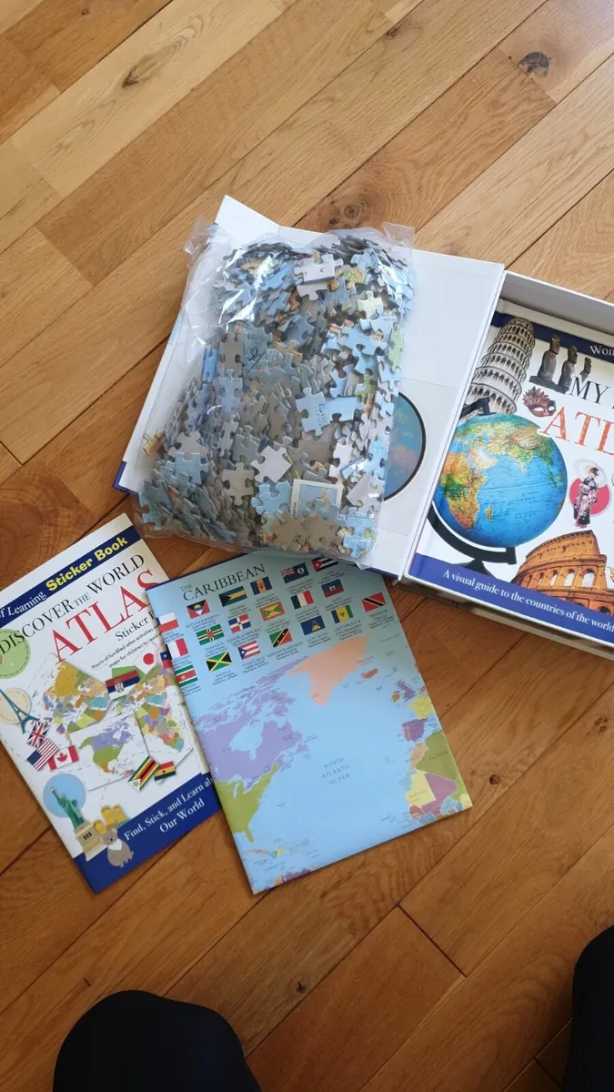 Educational globe book puzzle set - Image 3