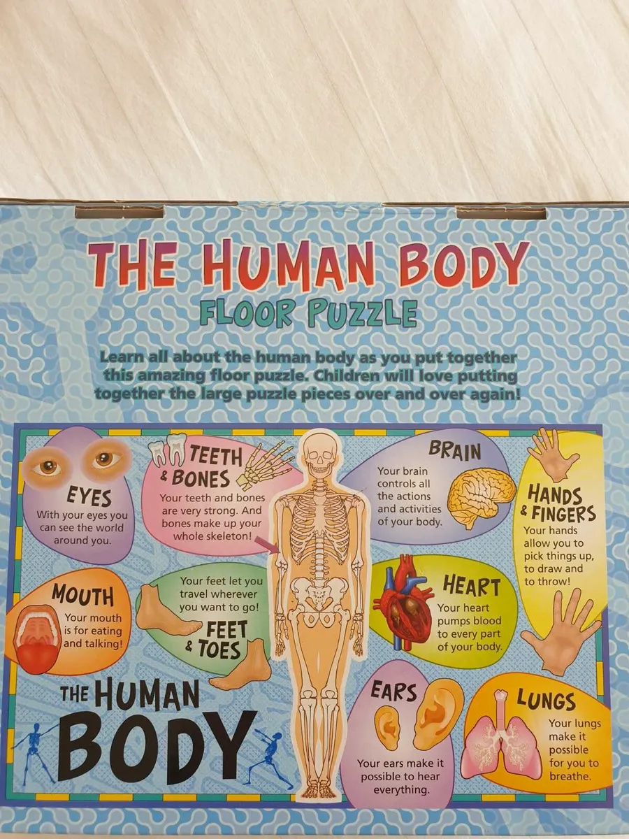 Human body large floor puzzle - Image 2
