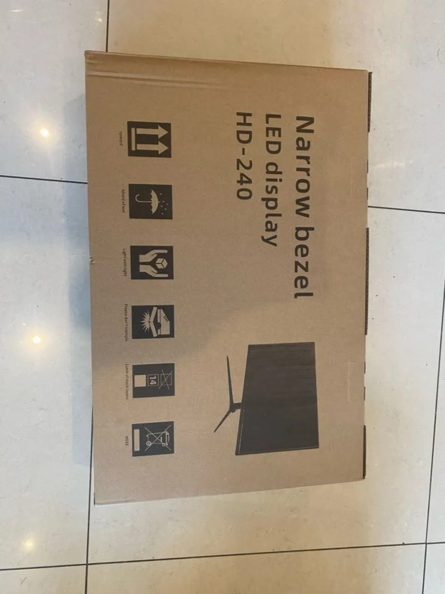 Preschen 24 inch LED monitor brand new (still in the box) - Image 1