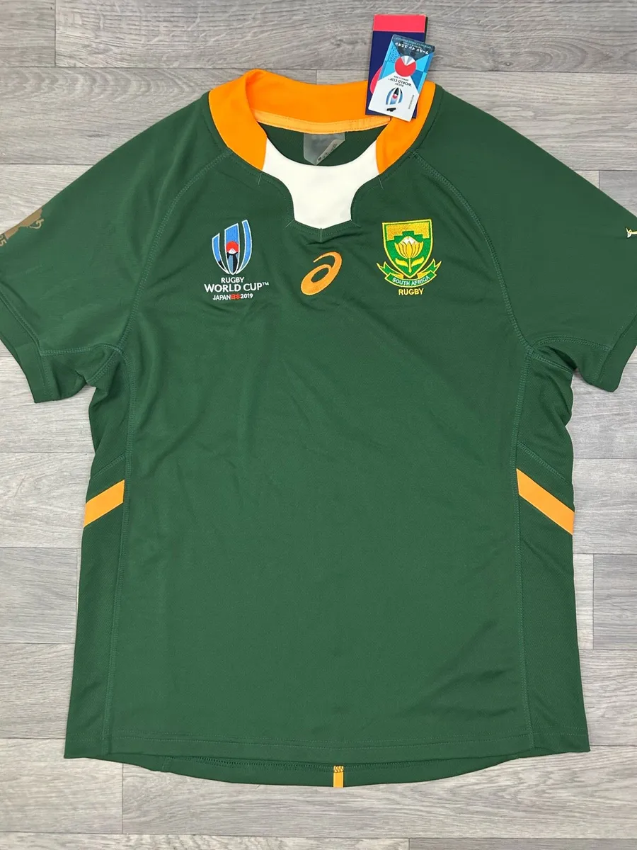 NEW Asics South Africa Rugby Jersey Shirt Men M - Image 2