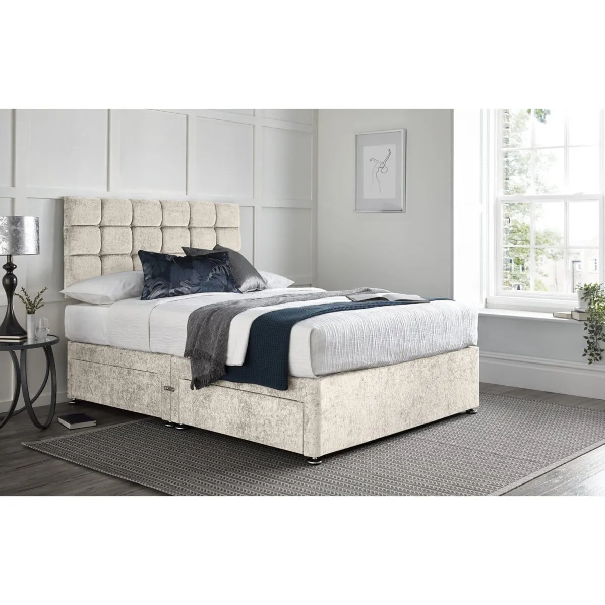 Brand new beds with or without mattress - Image 1