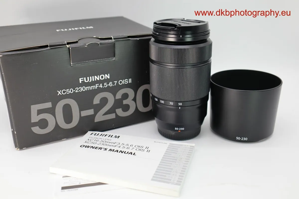FUJIFILM FUJINON XC 50-230mm F4.5-6.7 OIS II LENS - Image 1