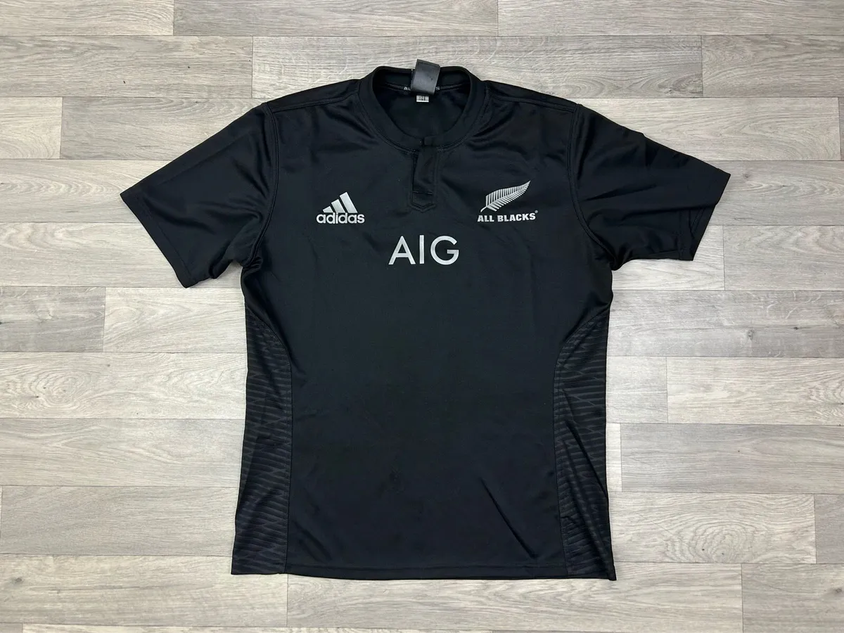 New Zealand All Blacks Rugby Jersey Shirt Mens XL - Image 1