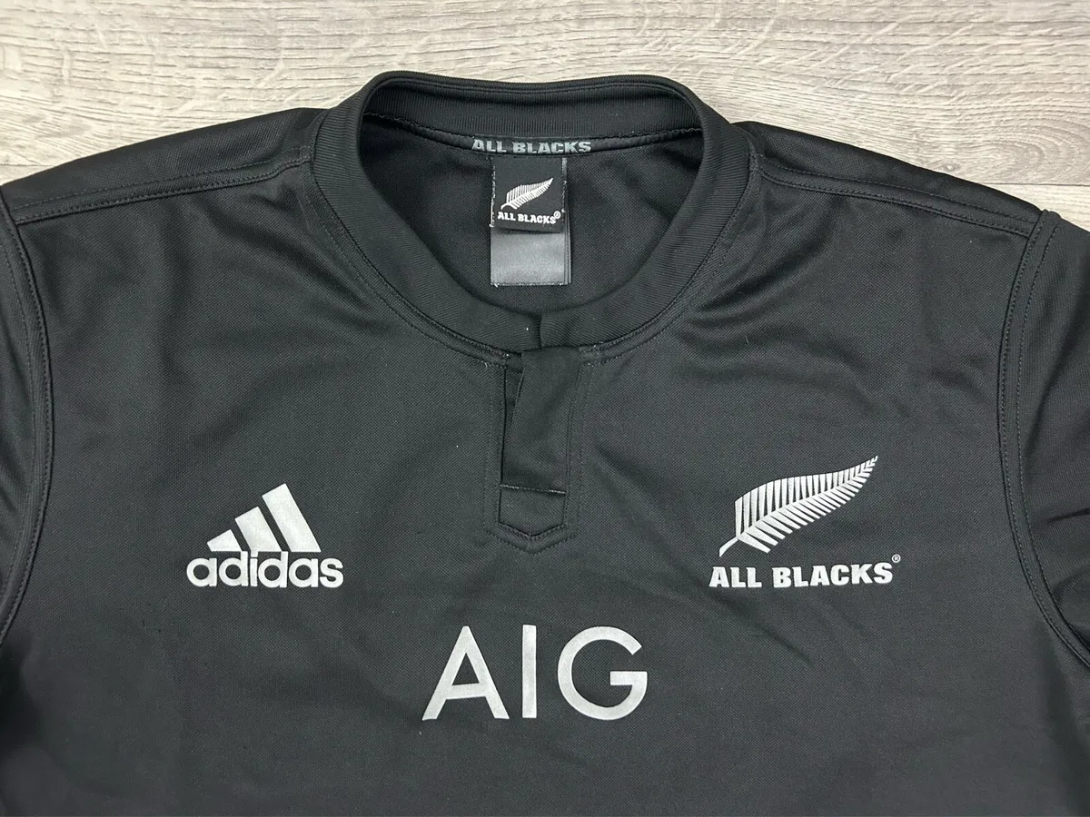 New Zealand All Blacks Rugby Jersey Shirt Mens XL - Image 3