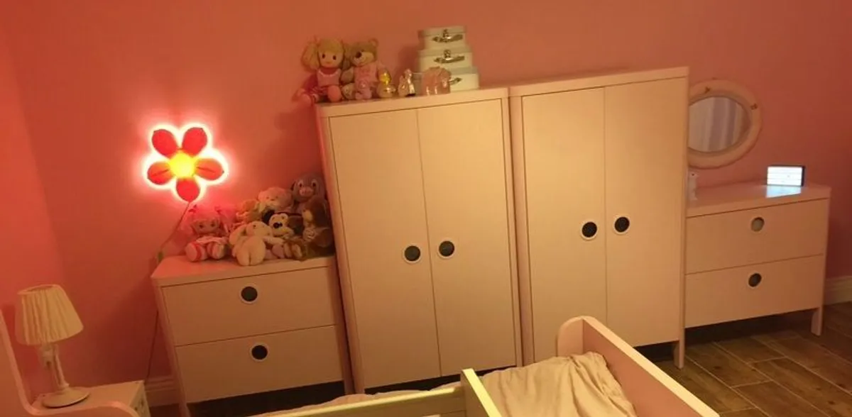 Ikea Busunge Complete Room Set-Up for 2 Children - Image 1