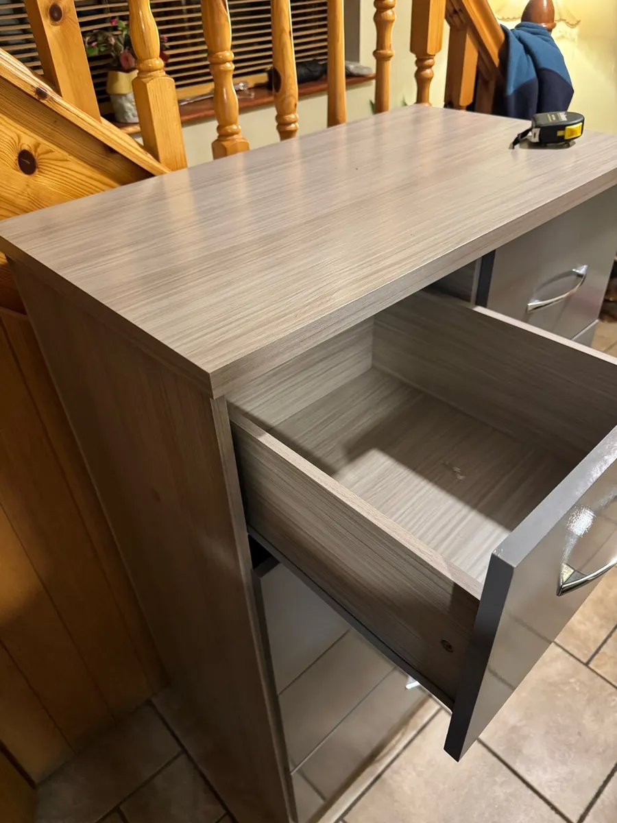 Chest Drawers Grey - Image 2