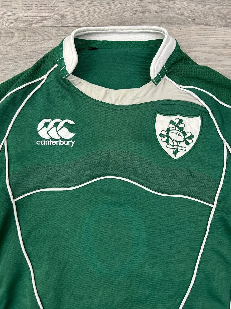 Vintage 2007 Canterbury Ireland Rugby Jersey Shirt - Image 3